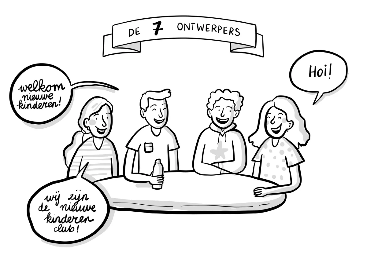 Zeven ontwerpers